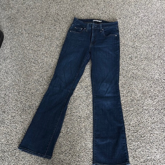 High Rise Blue Jeans - Picture 2 of 5